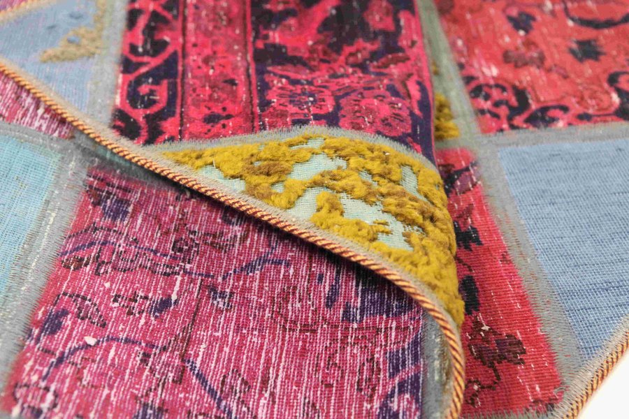 Patchwork Persian Rug 225x125 - Picture 3
