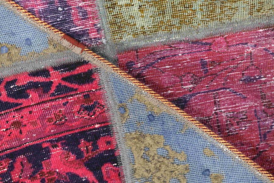 Patchwork Persian Rug 225x125 - Picture 4