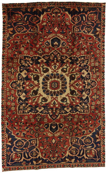 Bakhtiari - old Persian Rug 262x167