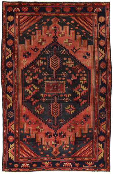 Zanjan - old Persian Rug 244x158