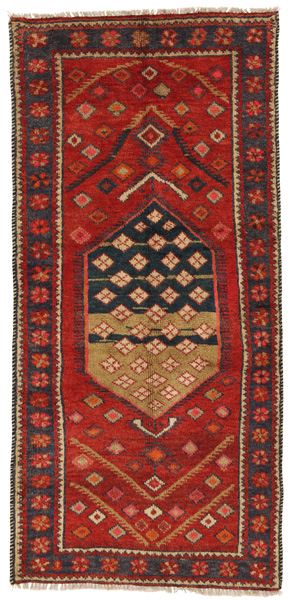 Gabbeh - old Persian Rug 204x96
