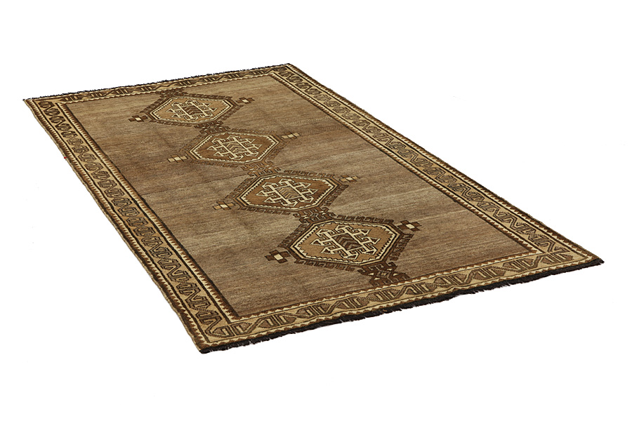 Gabbeh - old Persian Rug 247x135 - Picture 1