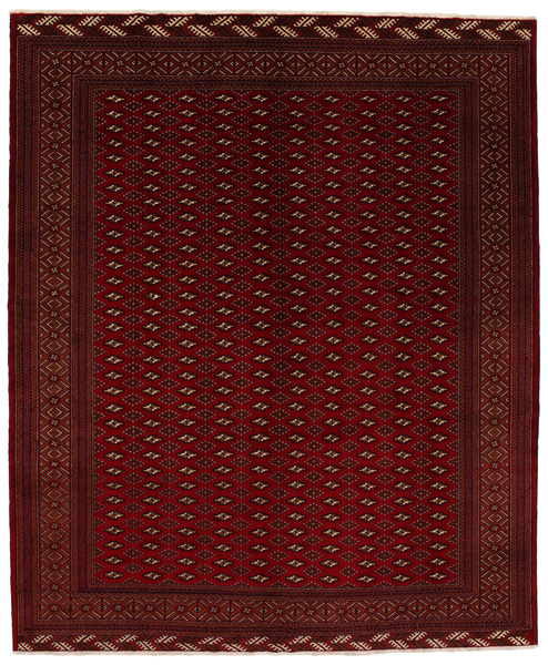 Bokhara - Turkaman Persian Rug 374x315
