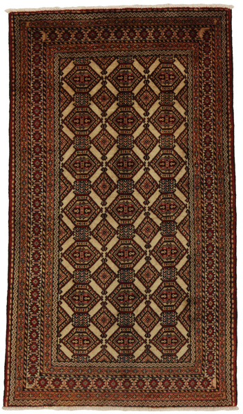 Bokhara - Turkaman Persian Rug 173x99