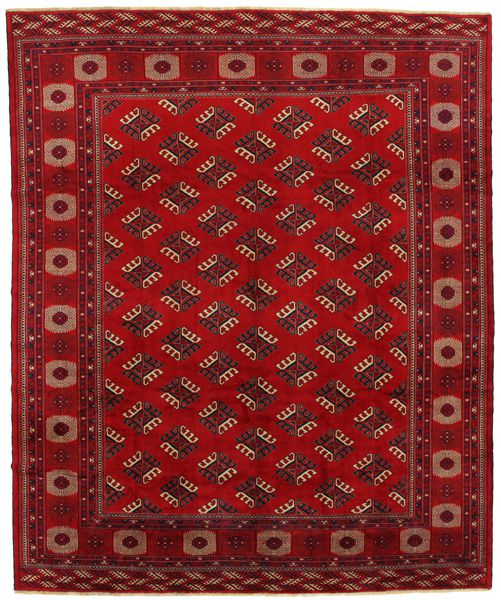 Bokhara - old Persian Rug 377x308