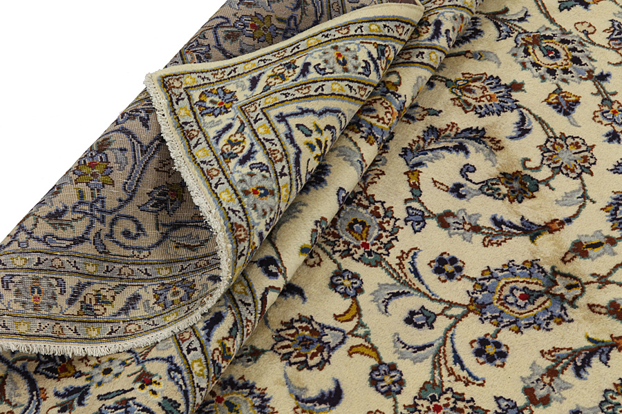 Kashan Persian Rug 400x298 - Picture 4