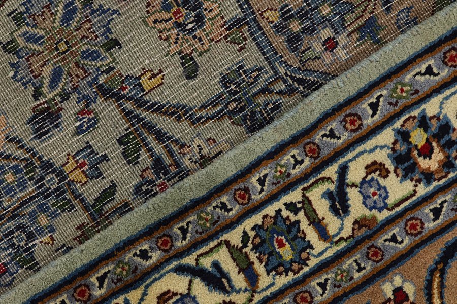 Kashan Persian Rug 400x288 - Picture 5
