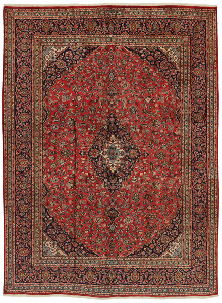 Kashan Persian Rug 383x291