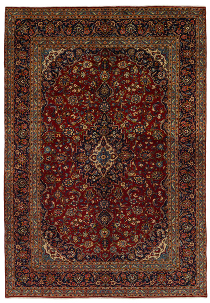 Kashan Persian Rug 443x295