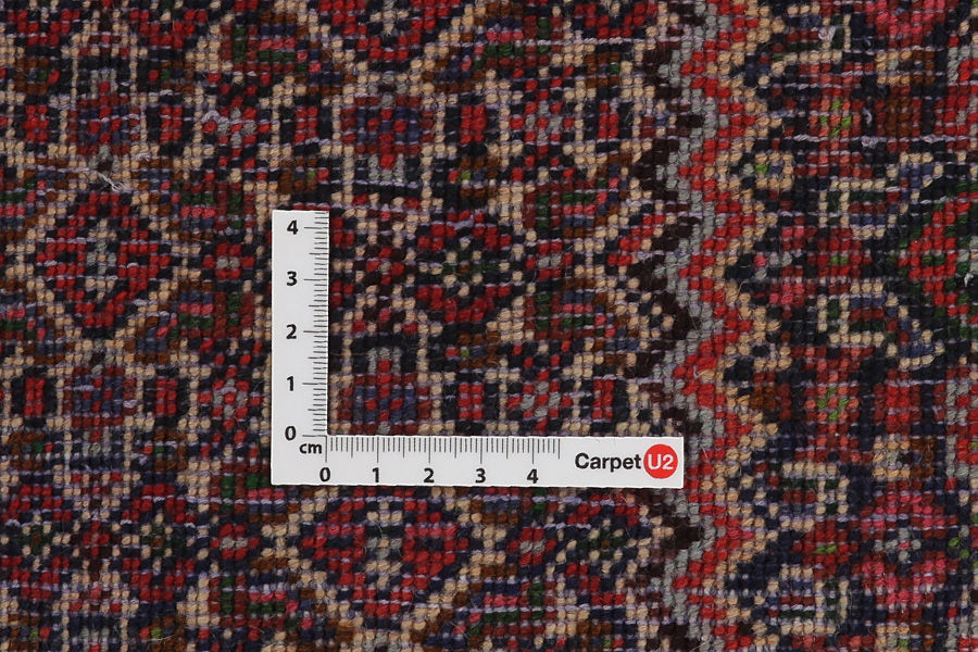 Senneh - Kurdi Persian Rug 358x252 - Picture 3