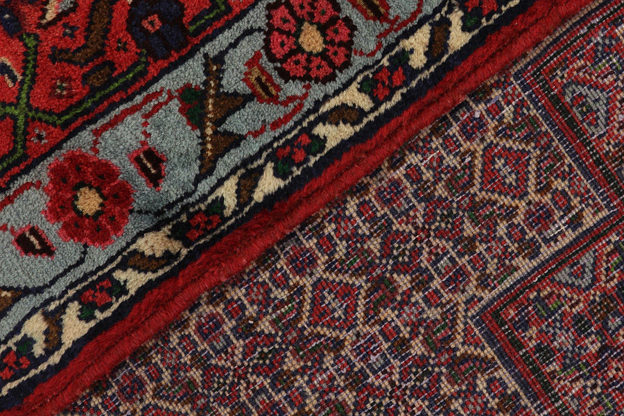 Senneh - Kurdi Persian Rug 358x252 - Picture 5