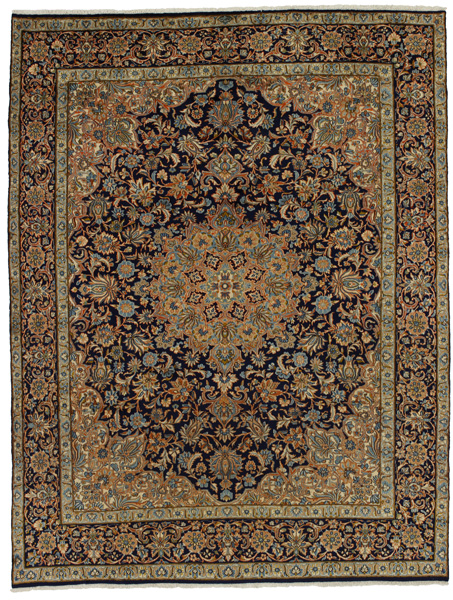 Isfahan Persian Rug 397x307