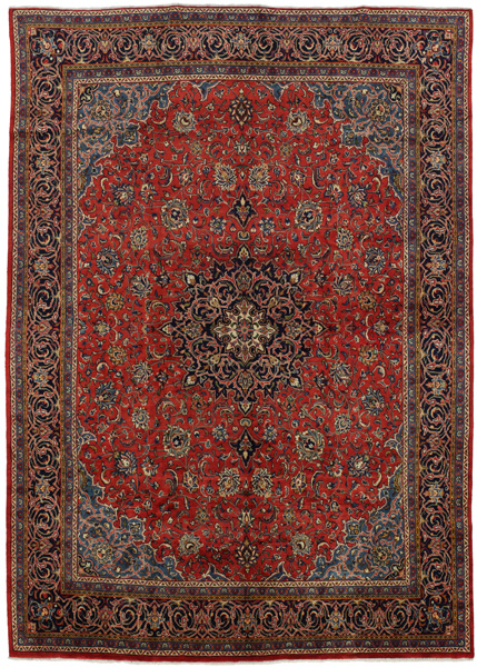 Kashan Persian Rug 404x293