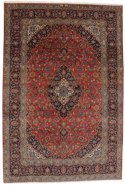 Kashan Persian Rug 385x257