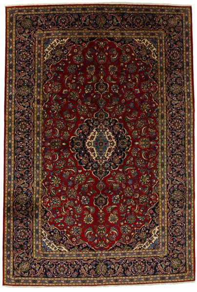 Kashan Persian Rug 368x249