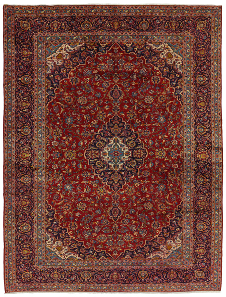 Kashan Persian Rug 403x300