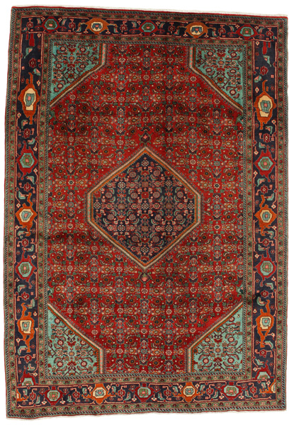 Senneh - Kurdi Persian Rug 291x201