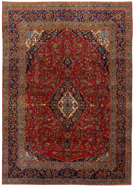 Kashan Persian Rug 422x292