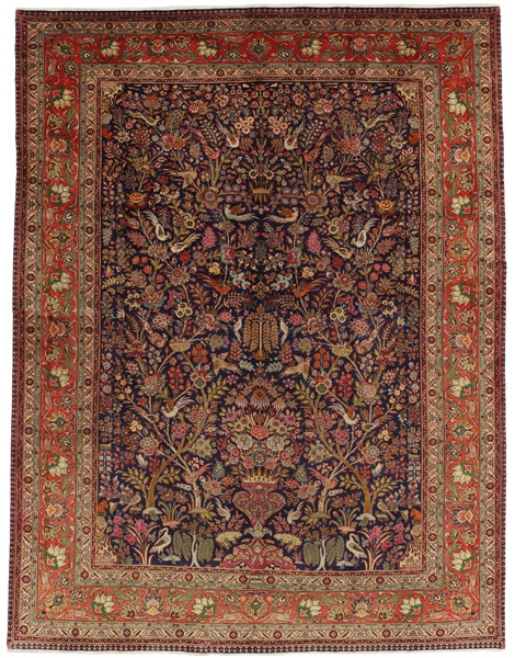 Kerman - Lavar Persian Rug 377x284