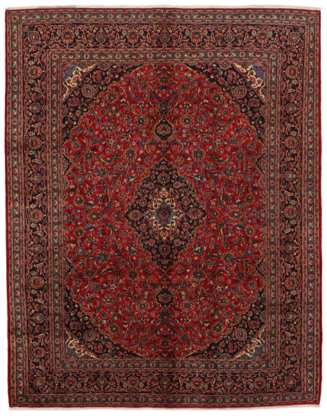 Kashan Persian Rug 372x292