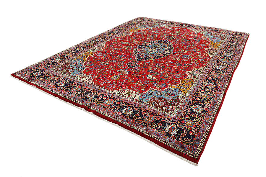 Sarouk - Farahan Persian Rug 398x298 - Picture 2