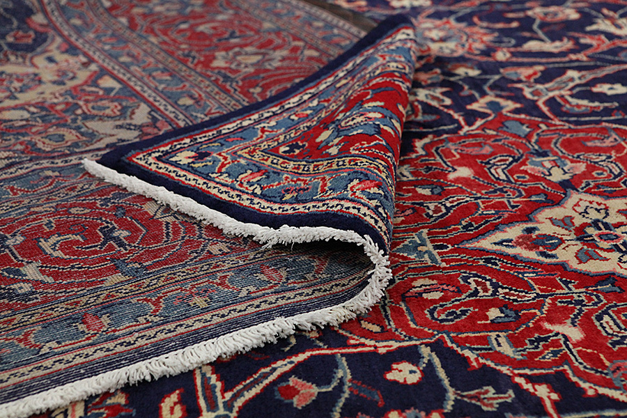 Jozan - Sarouk Persian Rug 396x303 - Picture 4