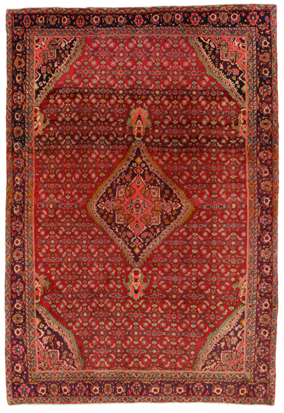 Bijar - Kurdi Persian Rug 304x206