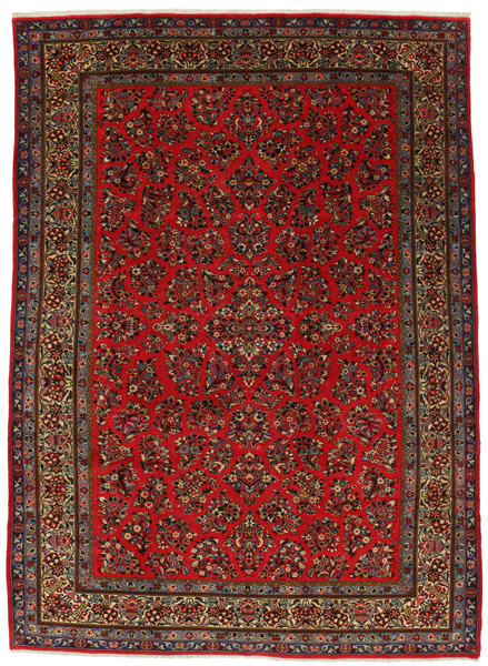 Sarouk - Farahan Persian Rug 339x247
