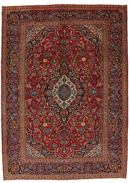 Kashan Persian Rug 338x242