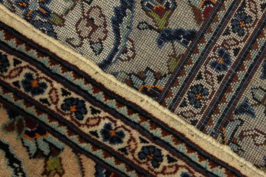 Kashan Persian Rug 300x196 - Picture 5