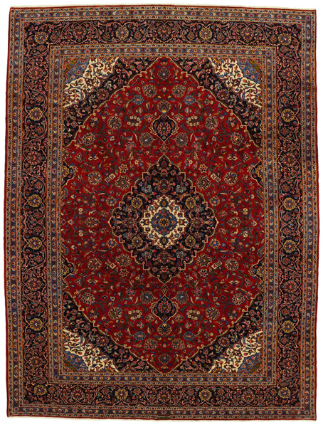 Kashan Persian Rug 388x290