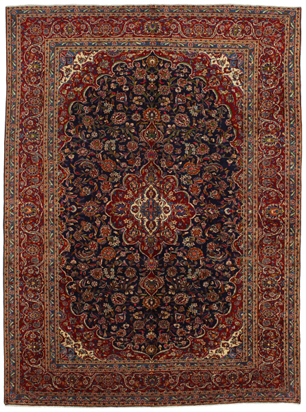 Kashan Persian Rug 393x289