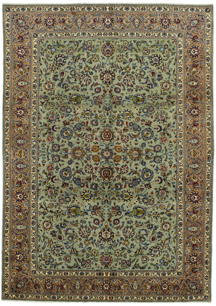 Kashan Persian Rug 395x277
