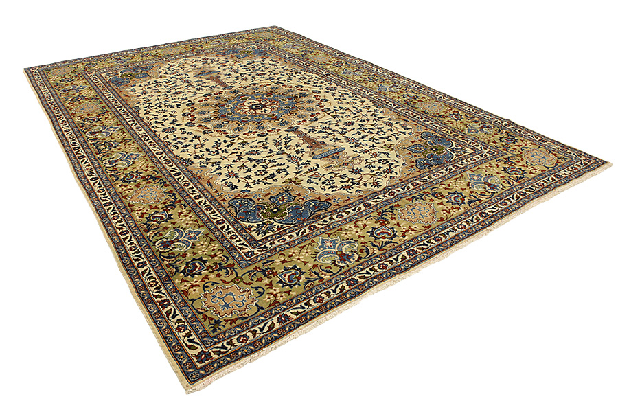Kashan Persian Rug 408x291 - Picture 1