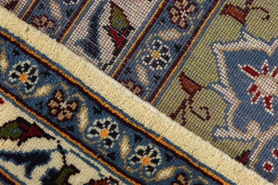 Kashan Persian Rug 408x291 - Picture 5