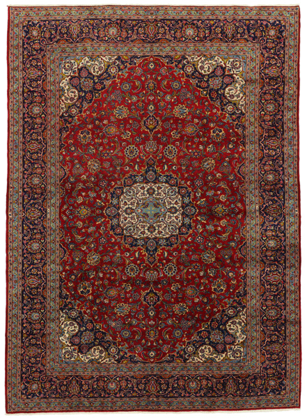 Kashan Persian Rug 410x292