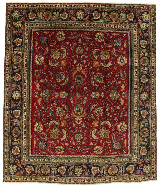 Tabriz - old Persian Rug 297x253