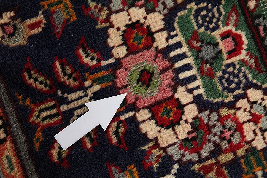 Tabriz - old Persian Rug 322x253 - Picture 8