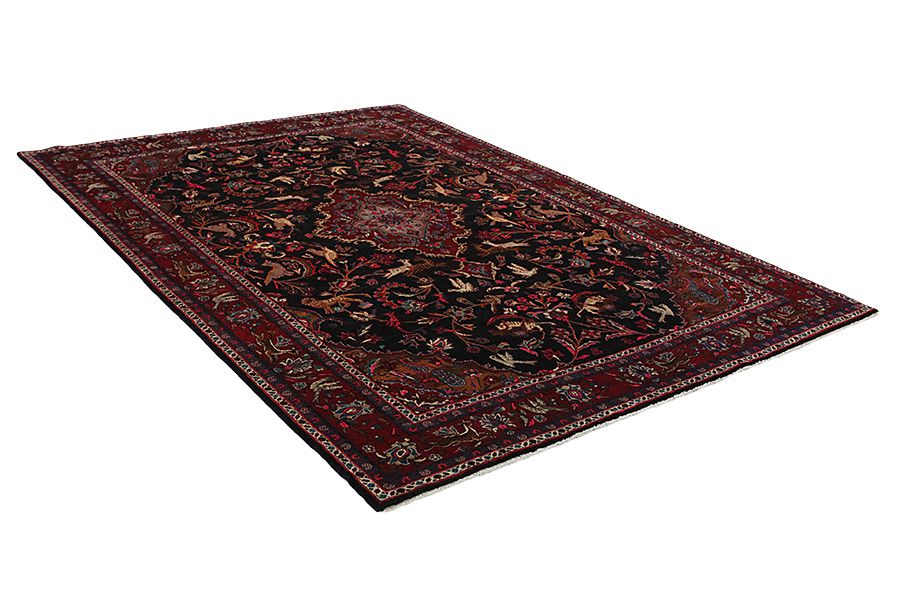 Bijar - old Persian Rug 303x200 - Picture 1
