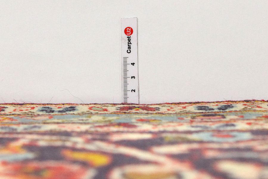 Kashan Persian Rug 400x285 - Picture 7