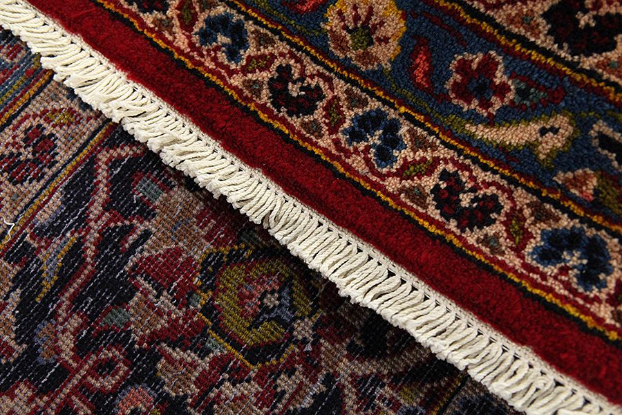 Kashan Persian Rug 400x290 - Picture 5