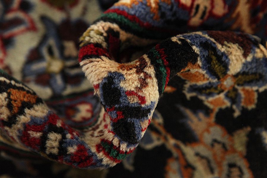 Jozan - Sarouk Persian Rug 382x297 - Picture 6
