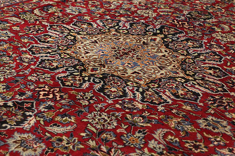 Jozan - Sarouk Persian Rug 382x297 - Picture 8