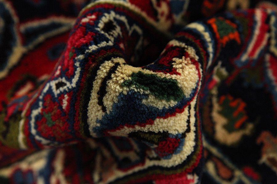 Jozan - Sarouk Persian Rug 298x293 - Picture 6