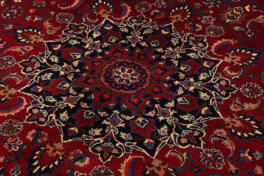 Jozan - Sarouk Persian Rug 298x293 - Picture 8