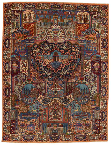 Kashmar - Mashad Persian Rug 390x293