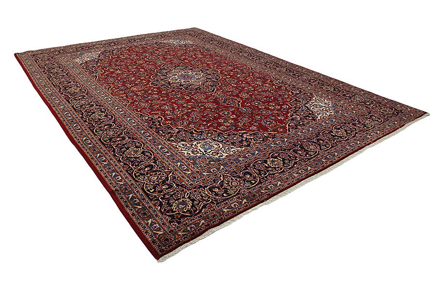 Kashan Persian Rug 423x300 - Picture 1