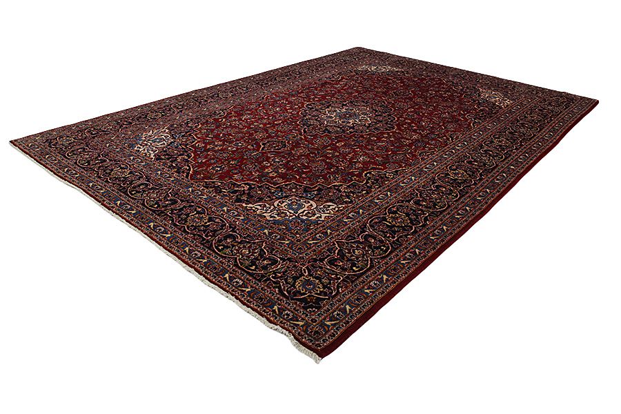Kashan Persian Rug 423x300 - Picture 2
