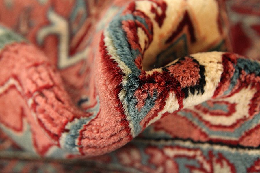 Sarab - Heriz Persian Rug 357x270 - Picture 6