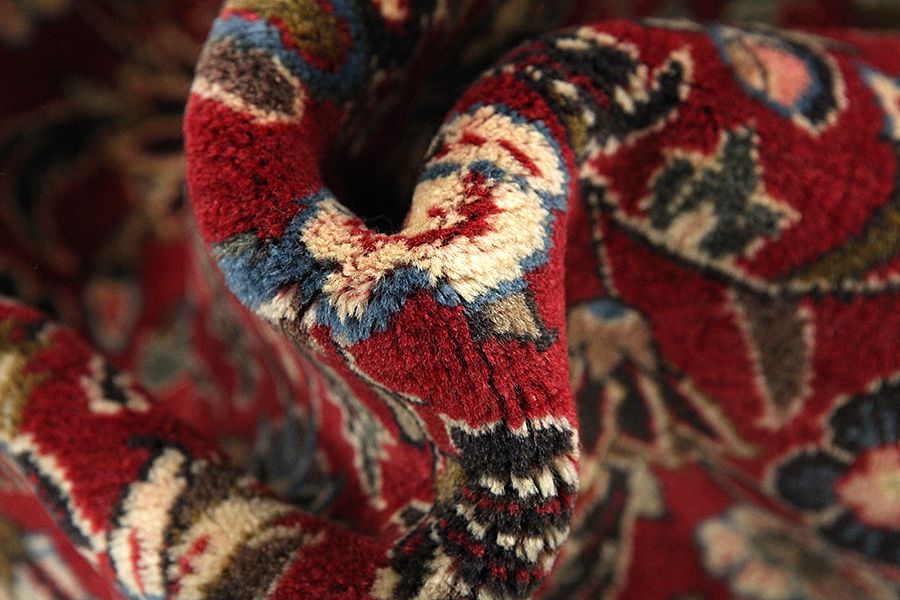 Farahan - Sarouk Persian Rug 422x100 - Picture 6